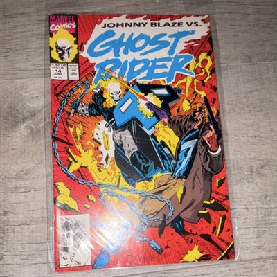 Marvel Comics Ghost Rider #14 Johnny Blaze vs. Ghost Rider 1991 Comic Book