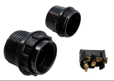 Tecomec Light Socket with wires for Super Jolly and replaces Oregon 108196A