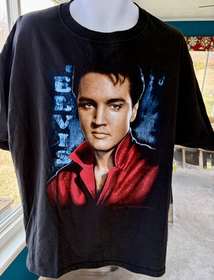Elvis Presley 2003 Enterprises Vintage T-Shirt Rock Music Graphic Tee S-5XL