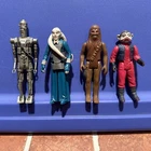 Vintage 1977 - 1980 STAR WARS : Lot of  4 Action Figures