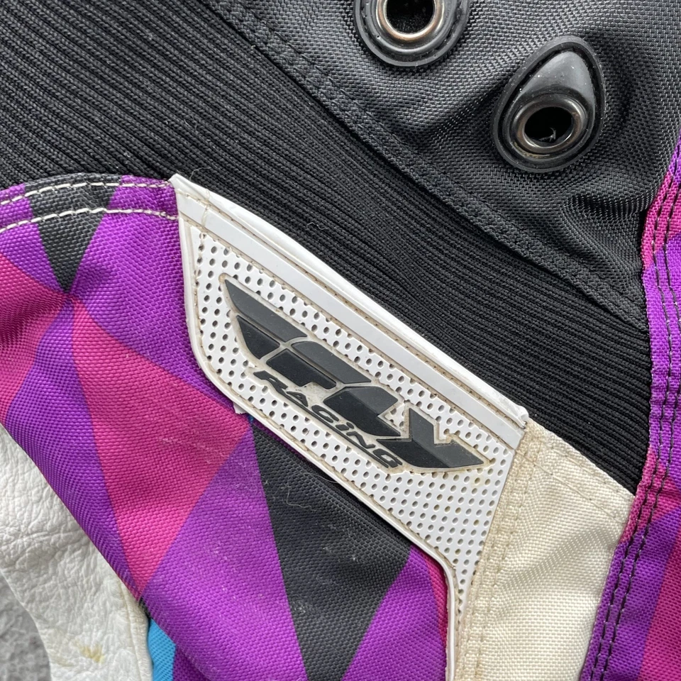 Pantalones cinéticos Fly Racing para mujer 7 acolchados motociclista motocross ropa deportiva todo terreno Foto 3 de 4