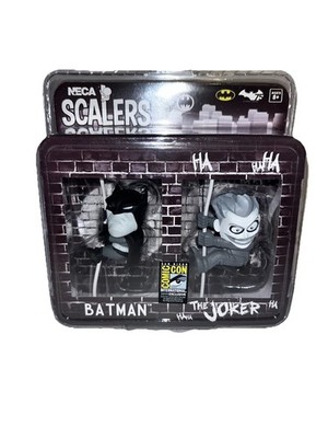 NECA Scalers Batman & The Joker SDCC 2014 Exclusive SEALED NEW