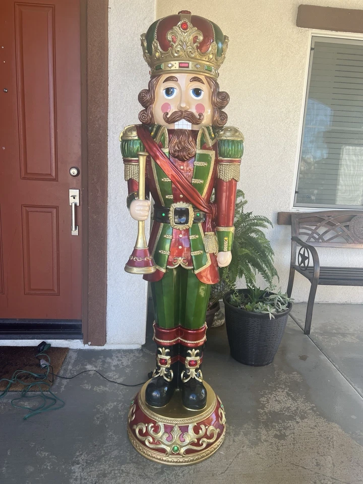 Светодиодный щелкунчик Costco, 6 футов, светодиодные фонари и музыка - Изображение 4 из 4