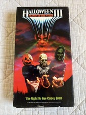 Halloween 3: Season of the Witch VHS 
