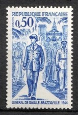 Timbre - FRANCE - YT1696  - Général De Gaulle - Neuf ** - 1971