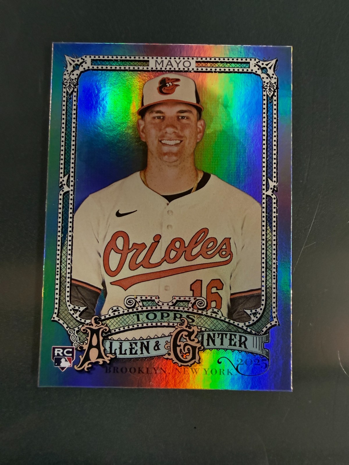 Coby Mayo, Baltimore Orioles 2025 Topps Allen & Ginter #131 Card Silver