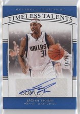 2019 National Treasures Timeless Talents Signatures 41/99 Jason Terry Auto a8a
