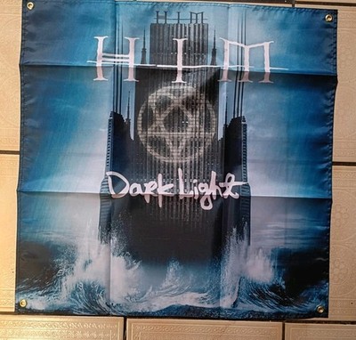 HIM Dark Light Album Poster Flag Banner 2x2ft 