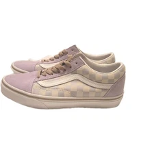 Vans Old Skool Checkboard Evening Haze/ Unisex Men(6)/ Women (7.5) VN000D6WUUl
