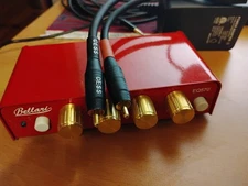 Bellari EQ570 Four Band Audio Equalizer clean unit with interconnects