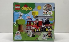 Duplo Fire Truck Lego Multicolor Plastic Building Set