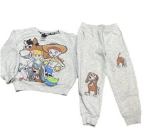 Toy Story Outfit Buzz Lightyear Sweatshirt Sweatpants 2 Piece Set Size 4T.