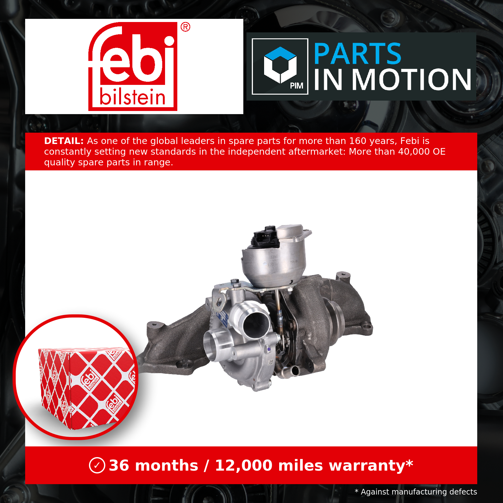 Charger, charging (supercharged/turbocharged) 186887 Febi 1613424680 1679597380