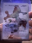 Pokémon TCG Mewtwo GX Secret Rare Shining Legends