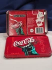 Vintage Coca Cola Playing Cards Collector 3D Tin 2 Decks Bicycle New Sealed #351