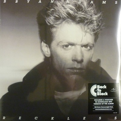 Bryan Adams - Reckless / VINYL / VG+ / 2xLP, Album, Reissue