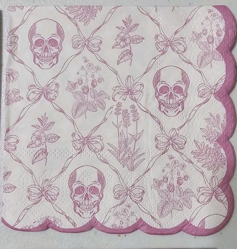 8 tovaglioli a tema Halloween per decoupage, 2 di ogni stampa - Foto 3 di 5