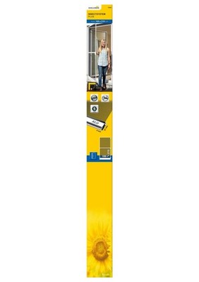 Liveinu Magnet-Fliegengitter Für Tür/Fenster – 100x150 Cm, Gelb, Selbstklebend, Ohne Bohren, Für Balkon & Terrasse