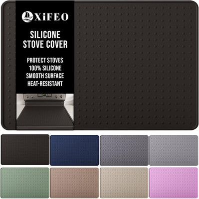 Xifeo Silicone Stove Top Cover for Electric Stove, Glass Stove Top Cover