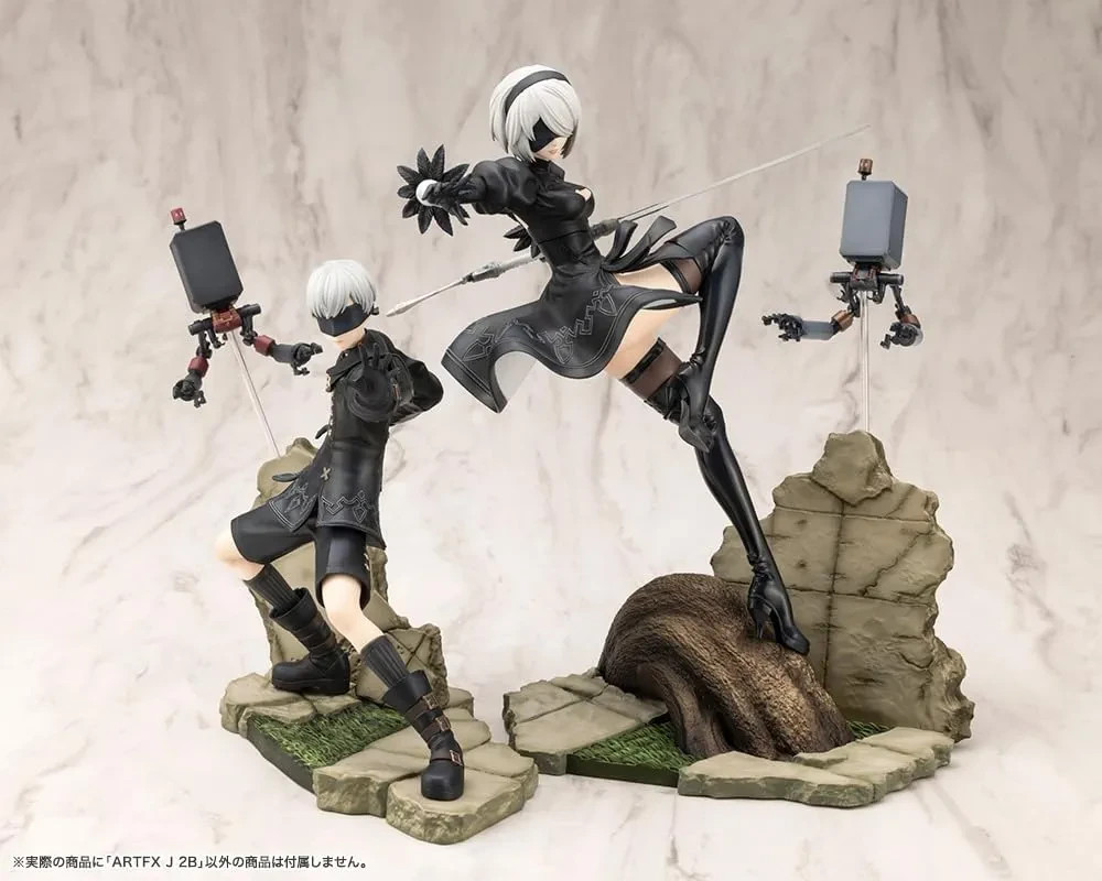 Kotobukiya ARTFX J NieR:Automata 2B and 9S 1/8 Scale Figures Set