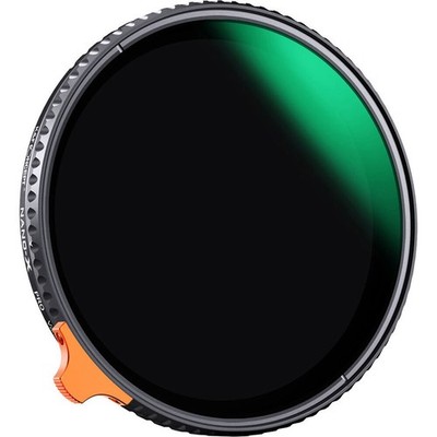 K&F Concept 82mm Nano-X Pro ND2-400 9-Stop Variable ND Filter for Canon Lens