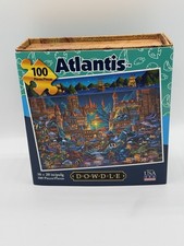 ATLANTIS (NEW/SEALED) 100-Pc. Dowdle Jigsaw Puzzle, Made in USA. FAST SHIPPING.
