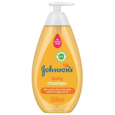 Johnson's Baby Shampoo Original mit Spender 500ml sanft für empfindliche Haut
