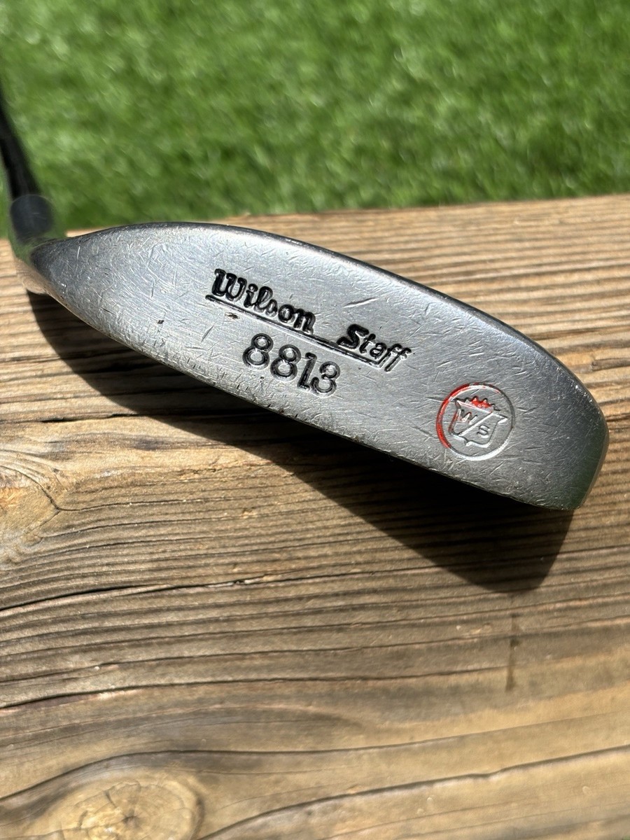 w/s wilson staff 8813 ウイルソンスタッフ L字パター Wilson Staff 8813 Blade Putter 34” RH Original Leather Grip Head