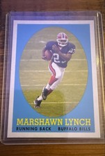 2007 Topps - Turn Back the Clock Marshawn Lynch #15 (RC)