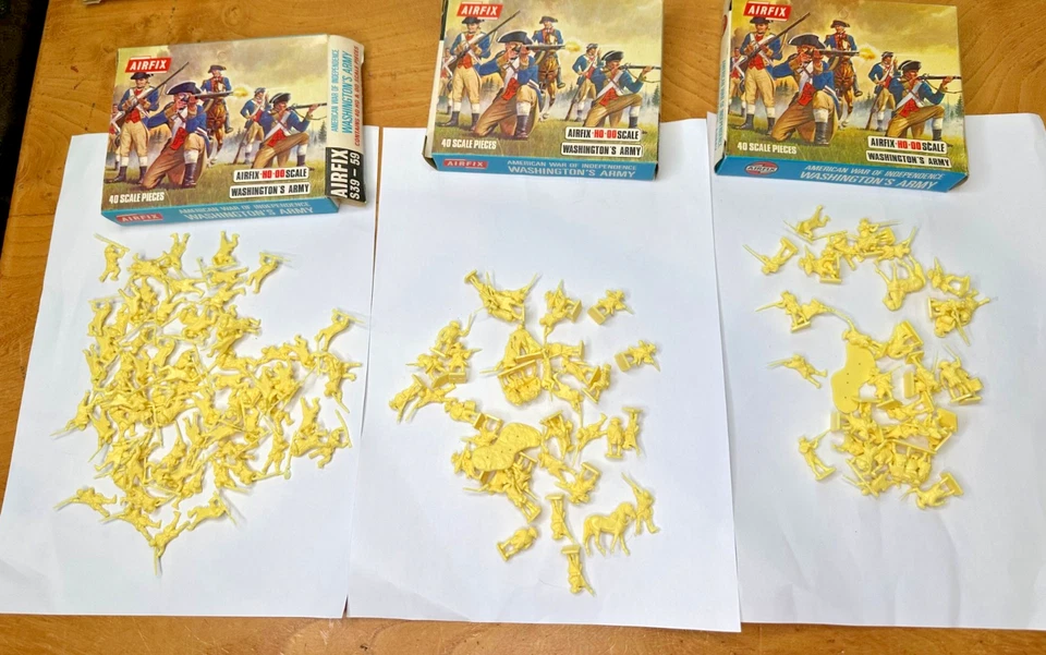 Airfix soldiers 1.72 AMERICAN WAR OF INDEPENDENCE BIG Job lot of thousands LOOK - Image 3 of 4