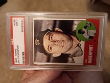 1963 Topps - Jim Davenport #388 PSA 7 NO HAND