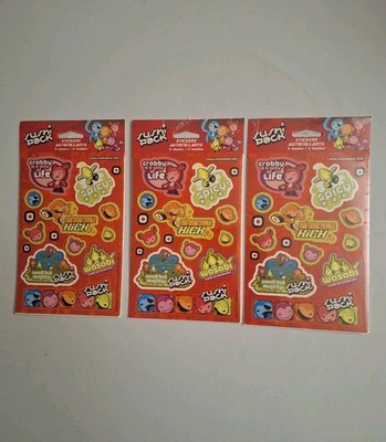 2008 Sushi Pack Stickers Cloudco Stickety Doo Da American Greetings 3 packs