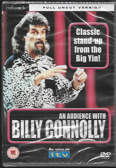 AN AUDIENCE WITH BILLY CONNOLLY FULL UNCUT VERSION (100 MINS) R2 DVD NEW/SEALED