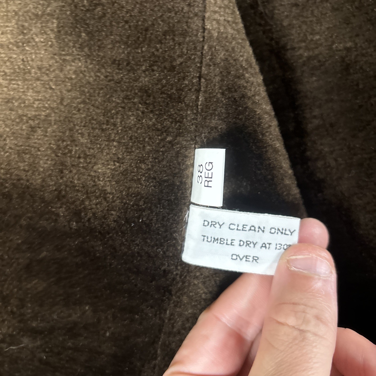 Men's TOWNE by LONDON FOG Trench Coat Jacket VINTAGE Removable Lining 38 Regular