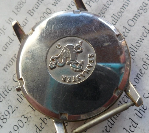 Vintage 1960's Men's Omega Seamaster Deville Swiss Watch Case & Crystal 165.007