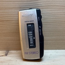 SONY SRF-S53 WALKMAN MEGA BASS FM AM COMPACT POCKET RADIO