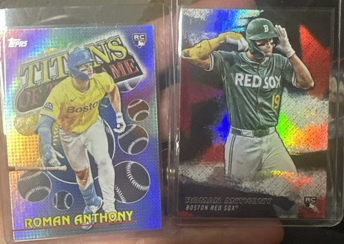 2026 Topps Series Roman Anthony (2) RC rookie cards Boston Red Sox