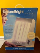 New 2007 SunTouch Plus NatureBright Skyeffect Light And Ion Therapy 10,000 LUX