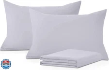 Comfort Beddings Pack of 2 Toddler Pillowcases 13x18 Premium 100% Cotton Blen