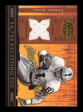 2004 Certified Materials: Tim Brown Certified Skill Relic /175 NM-MT OR BETTER