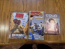 Boad game Lot - Good Cop Bad Cop, Coup, Bang the dice game