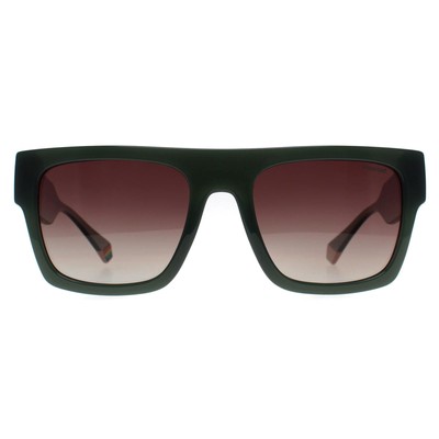 Polaroid PLD 6224/S/X 1ED LA grün braun Farbverlauf polarisierte Sonnenbrille