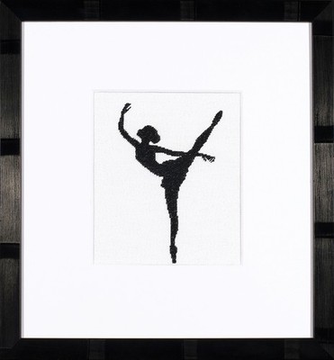 Lanarte Counted Cross Stitch Kit: Ballet Silhouette 2
