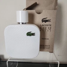 Lacoste L.12.12 Blanc by Lacoste cologne for men EDT 3.3 oz TESTER
