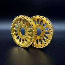 Reef's RC - Cara de rueda de latón 1,9 "escudo" (2)