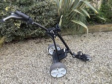 Hillbilly Electric Golf Trolley With Tested Battery And Umbrella Holder