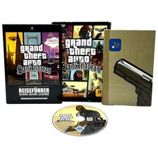 GTA San Andreas PC DVD custodia pulita manuale guida poster USK 16