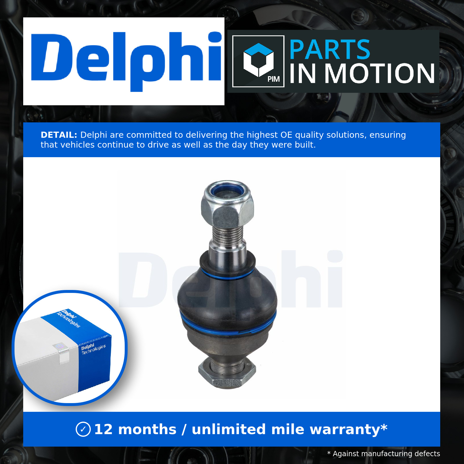 Wishbone Pin TC3938 DELPHI for IVECO DAILY IV Platform/Chassis DAILY IV Van - Image 3