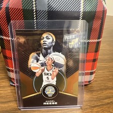 2025 Panini WNBA Player of the Day Angel Reese Orange #/199 #78 Card