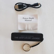 American Express The Centurion Lounge Keychain